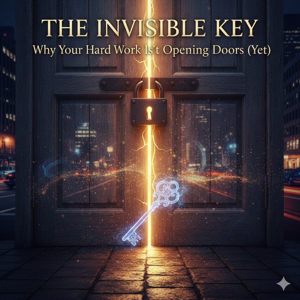 The Invisible Key: Why Your Hard Work Isn’t Opening Doors (Yet)