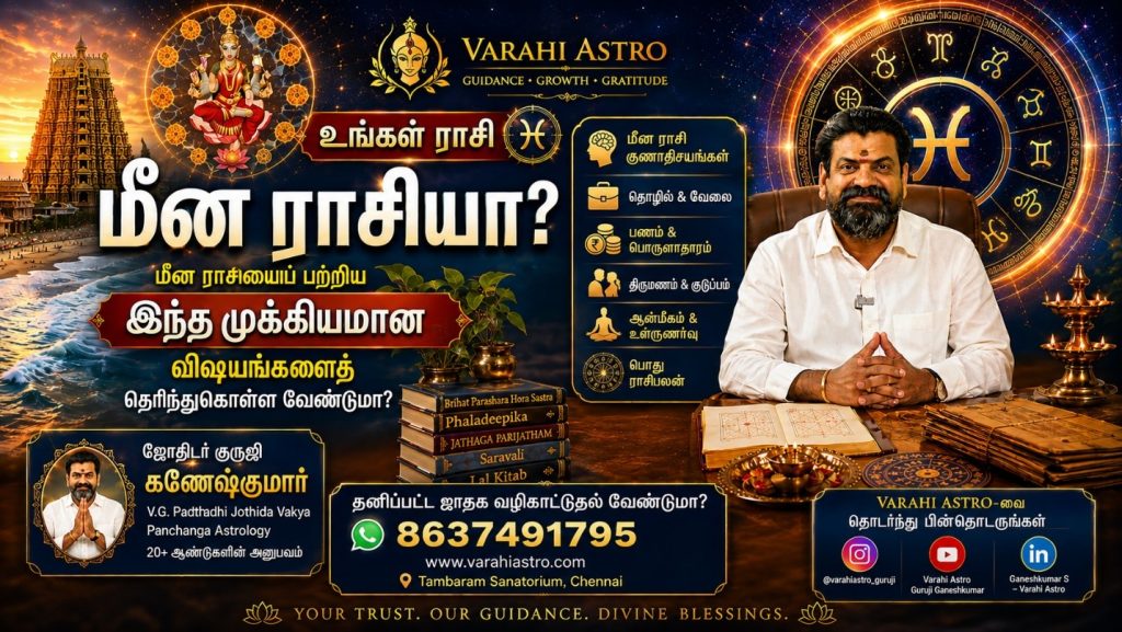 🌊 உங்கள் ராசி மீன ராசியா? ♓